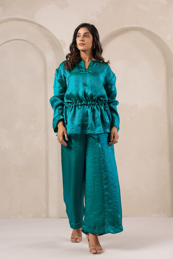 Emerald Green Pant (Shiny)